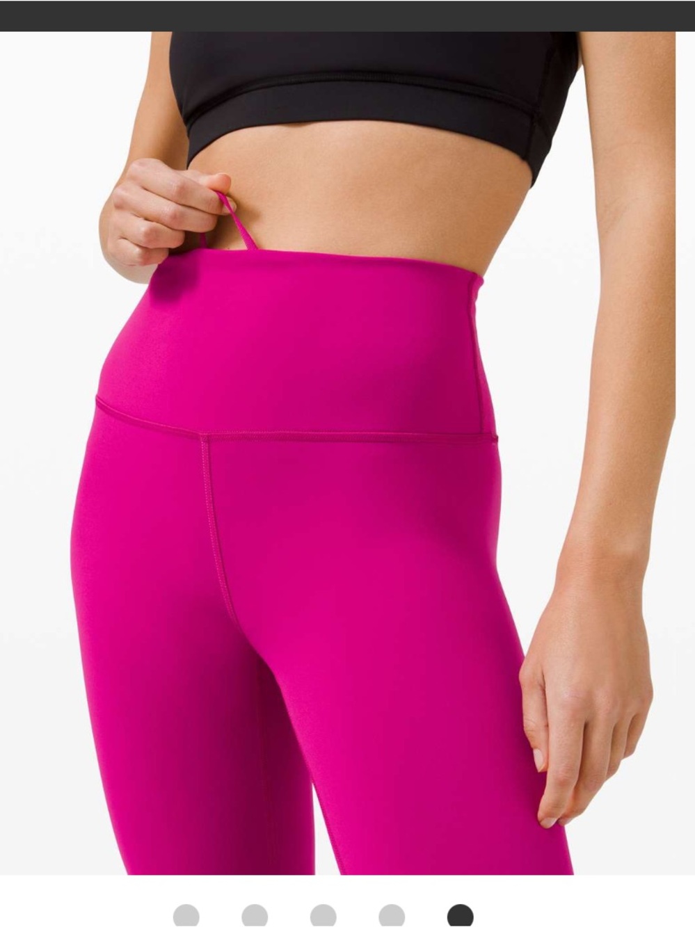 lululemon athletica Pink Wunder Train High-Rise Leggings